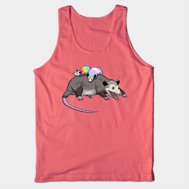 Opossum parent Tank Top by sophielabelle